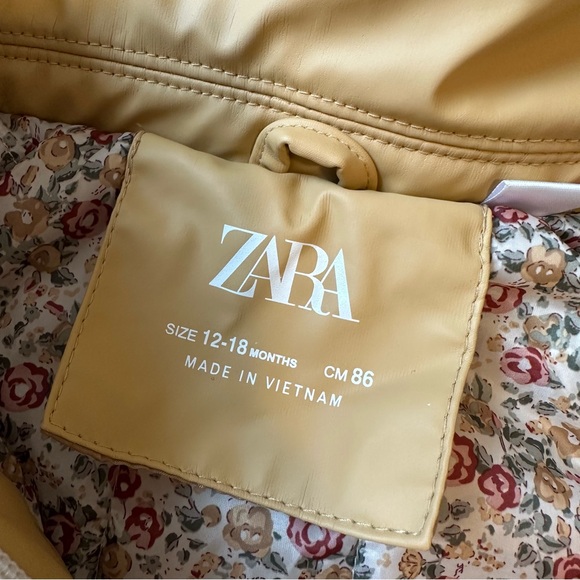 Zara Lined Rain Jacket - Picture 3 of 5
